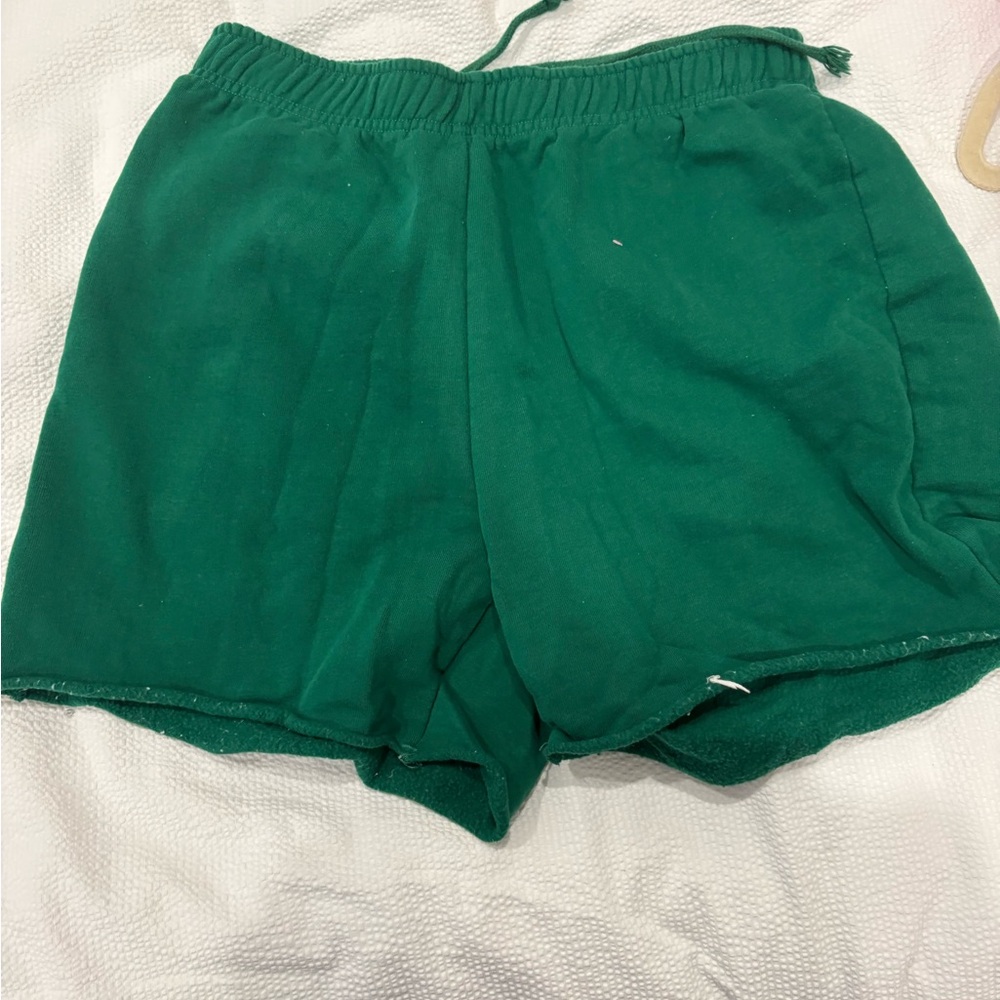 Green Women's Shorts